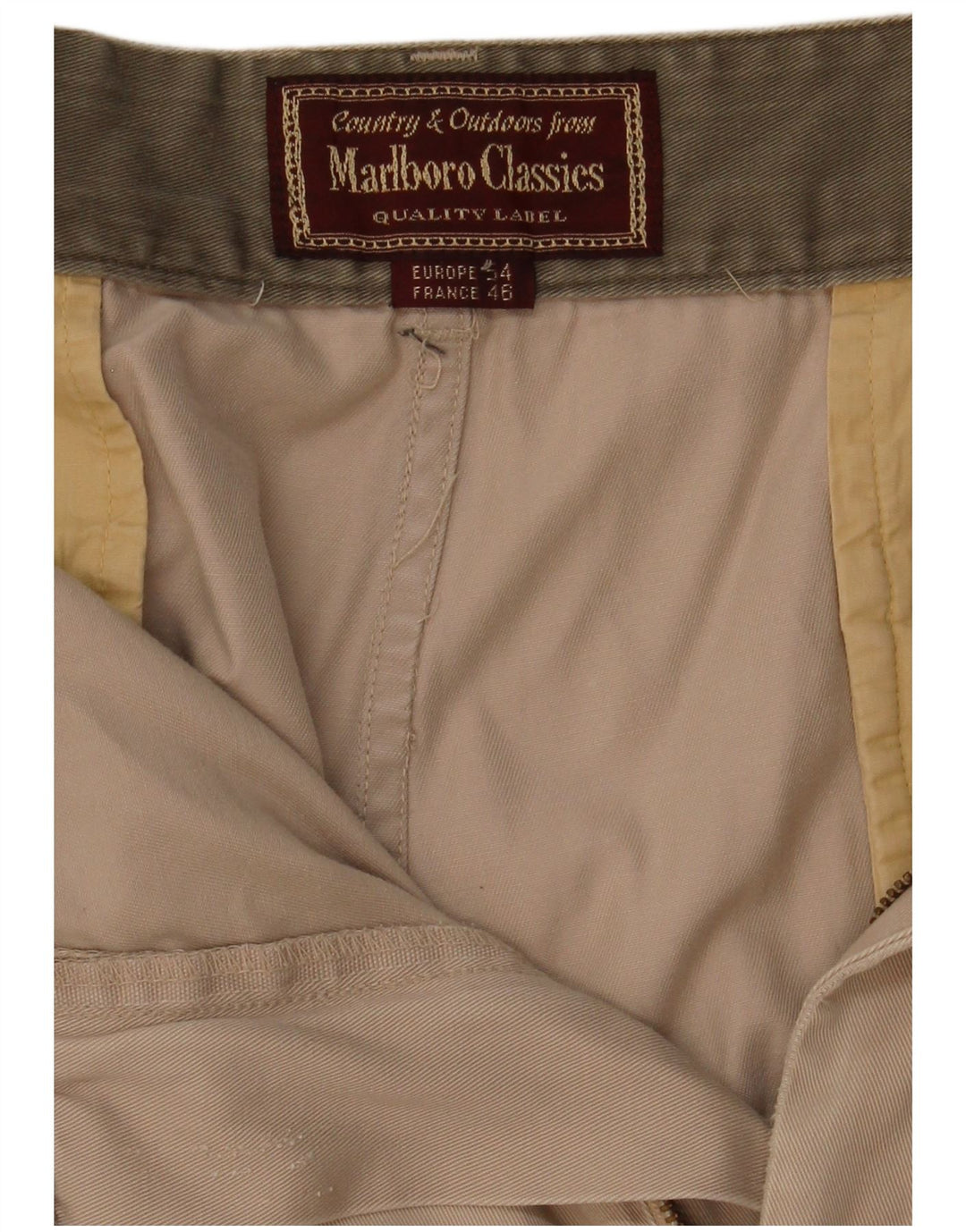 Marlboro Classics Mens Cargo Shorts EU 54 2XL W36 Bege