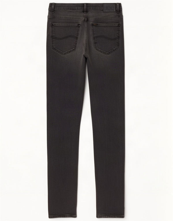 Lee Mens Daren Zip Fly Slim Jeans W33 L34 Cinza Algodão