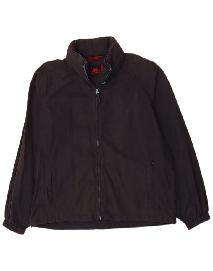 Jaqueta bomber masculina Kappa UK 44 2XL algodão azul marinho