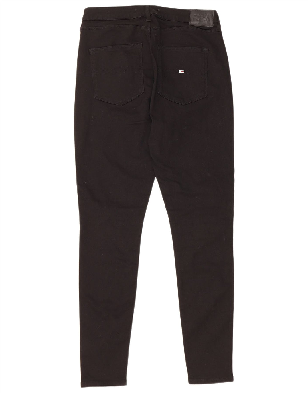 Jeans skinny feminino TOMMY HILFIGER W30 L30 algodão preto