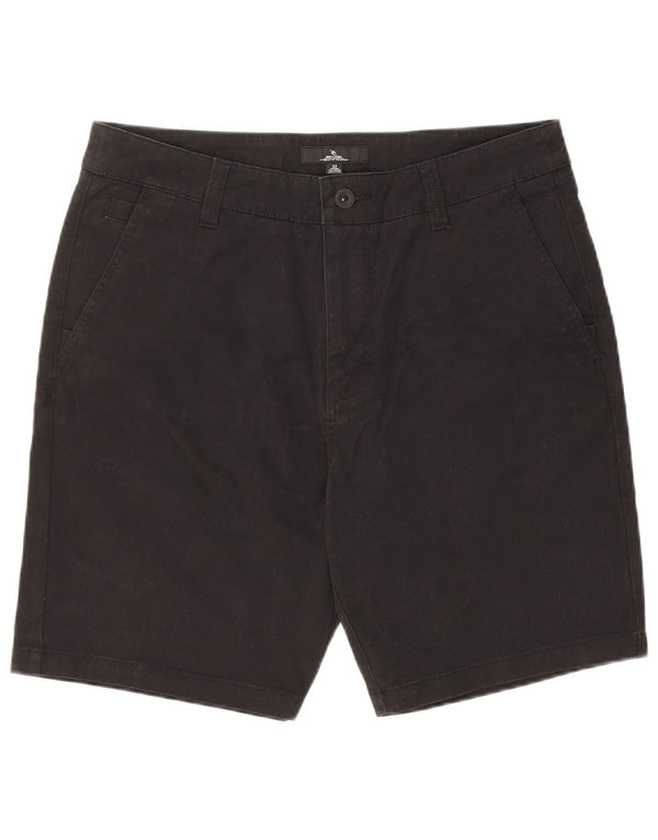 Rip Curl Mens Chino Shorts W32 Médio Algodão Preto