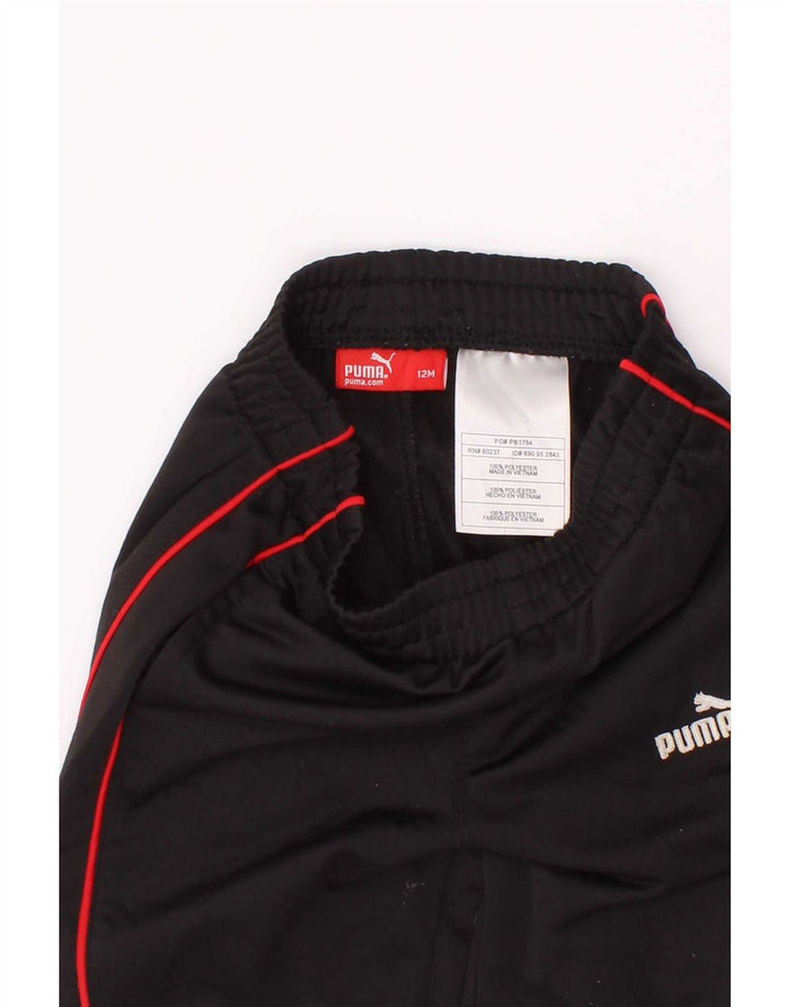 Calças de treino Puma bebé menino 9-12 meses azul marinho poliéster