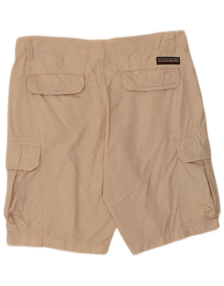 Napapijri Mens Cargo Shorts W32 Médio Bege