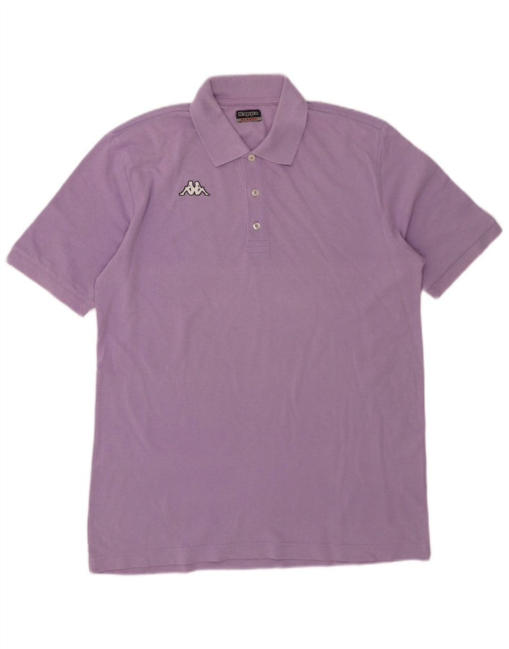 Camisa polo masculina KAPPA XL algodão roxo