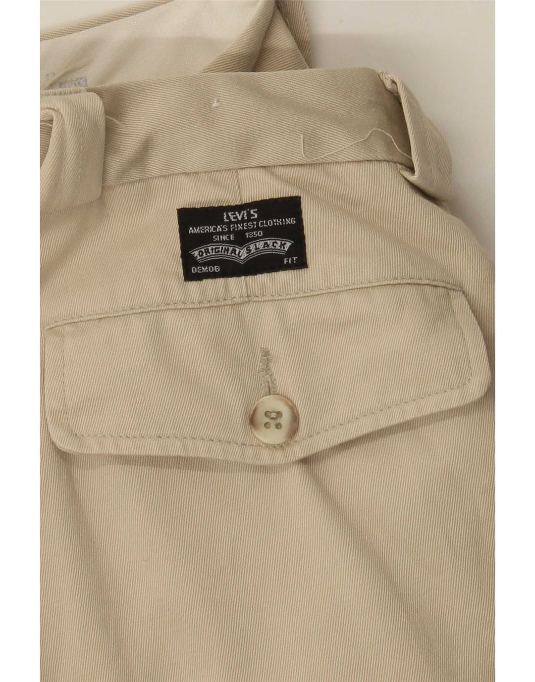 Calça Chino Regular Masculina Levi's W32 L31 Caqui