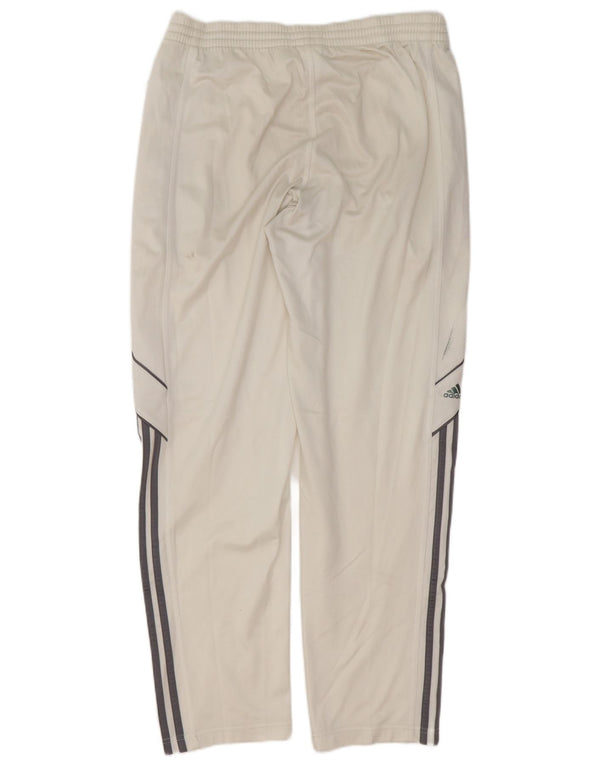 Calça Adidas Mens Treino Médio Poliéster Branco