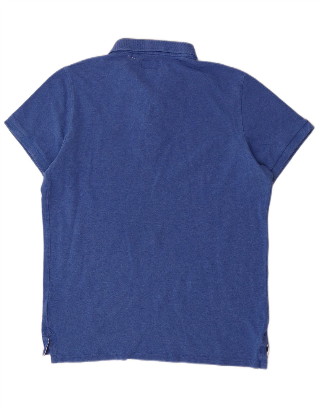 Camisa polo masculina Superdry XL azul algodão