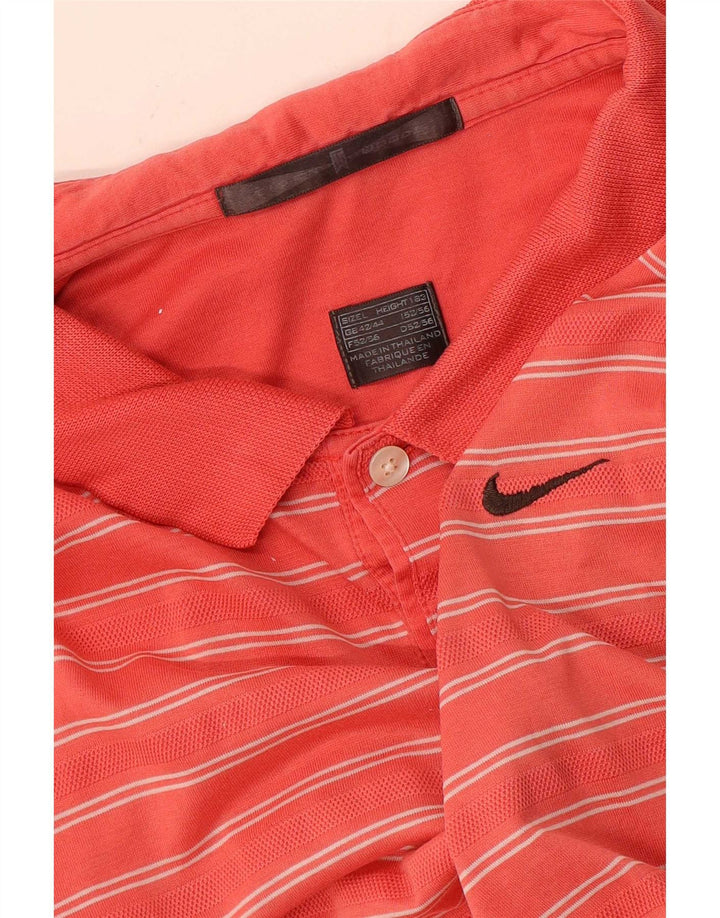Camisa polo masculina Nike UK 42/44 grande listrada vermelha