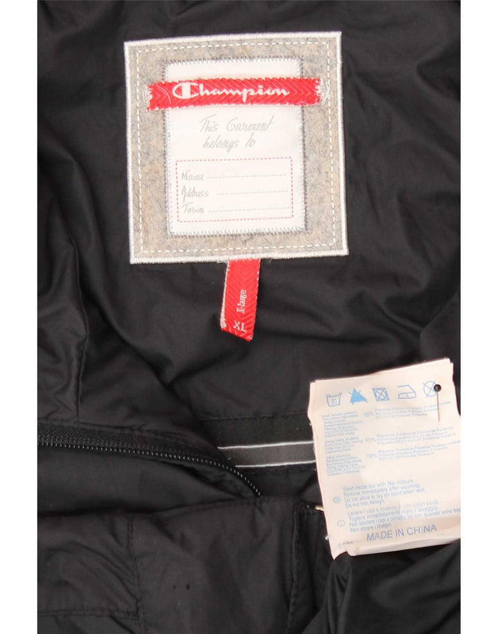 Jaqueta acolchoada feminina Champion UK 18 XL poliéster preto