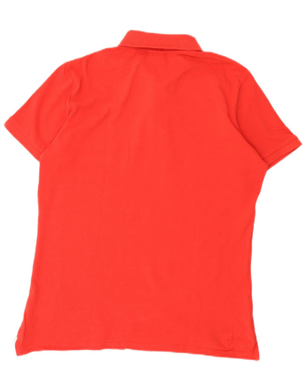 Camisa polo masculina Diadora grande algodão vermelho