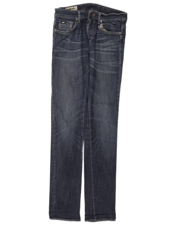 Gas Mens Anders Slim Jeans W32 L34 Azul Algodão