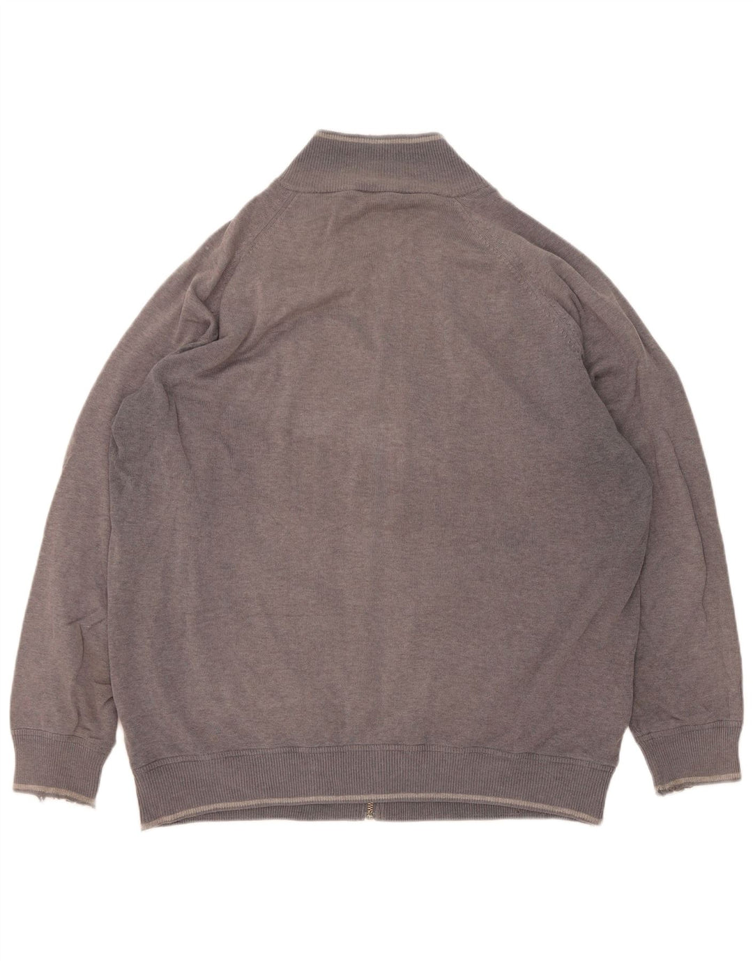 Suéter cardigã masculino Marks & Spencer XL algodão cinza