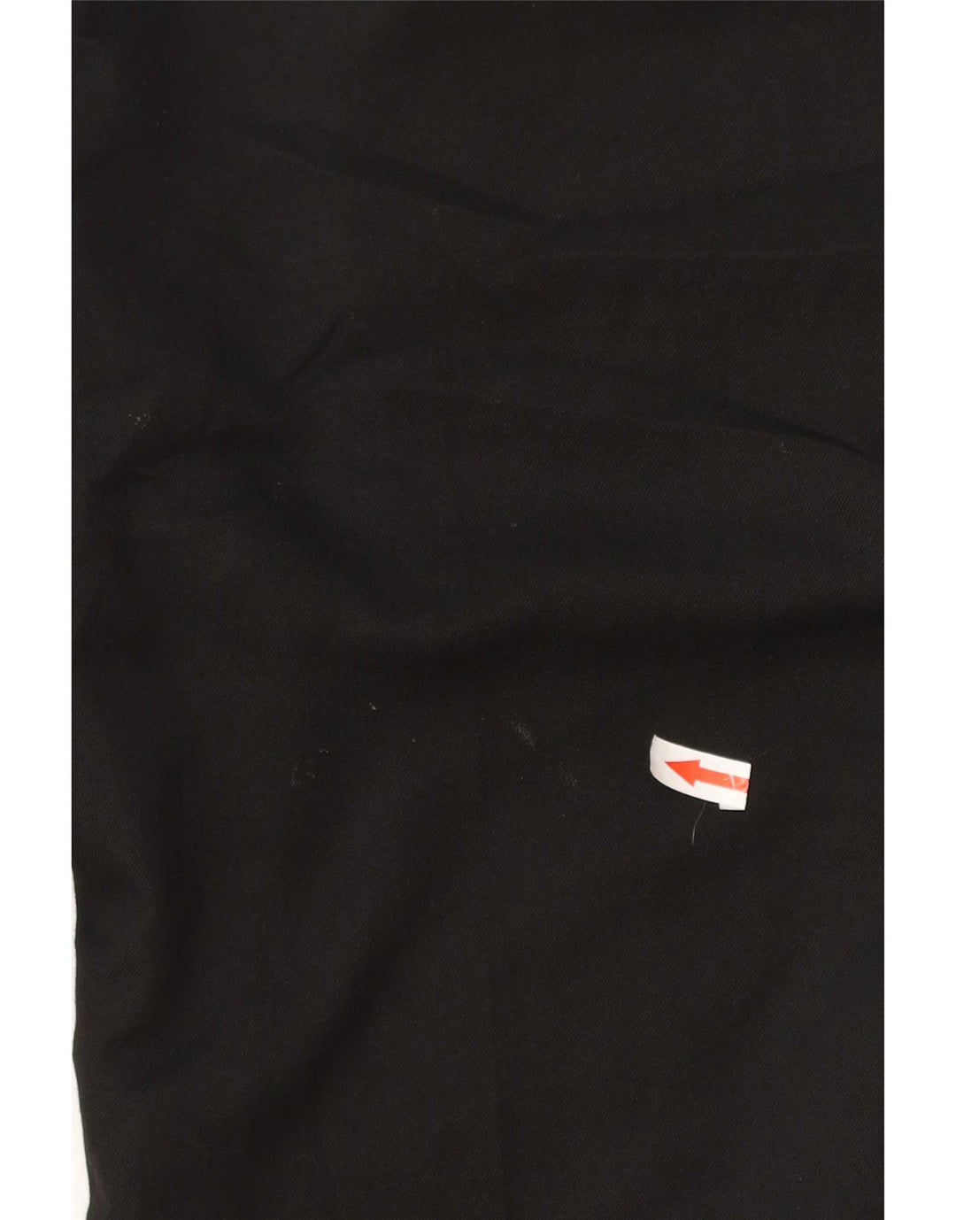 Calça masculina de terno cônico Marks & Spencer W38 L31 preto poliéster clássico