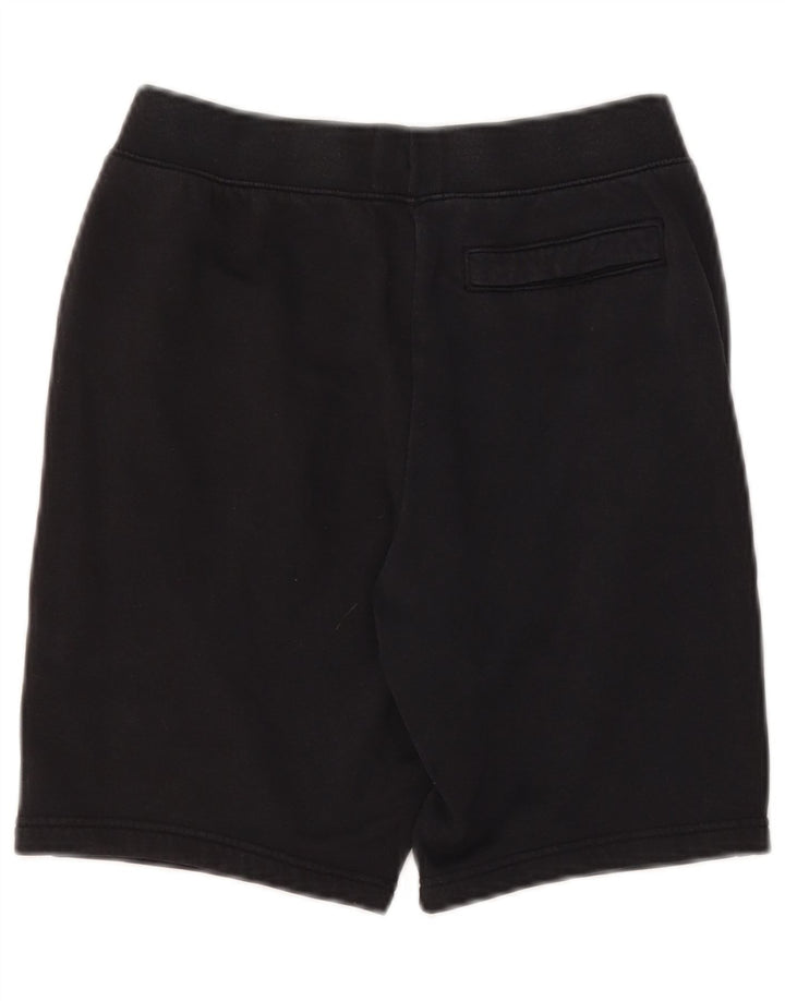UNDER ARMOUR Boys Sport Shorts 11-12 Anos Grande Algodão Preto