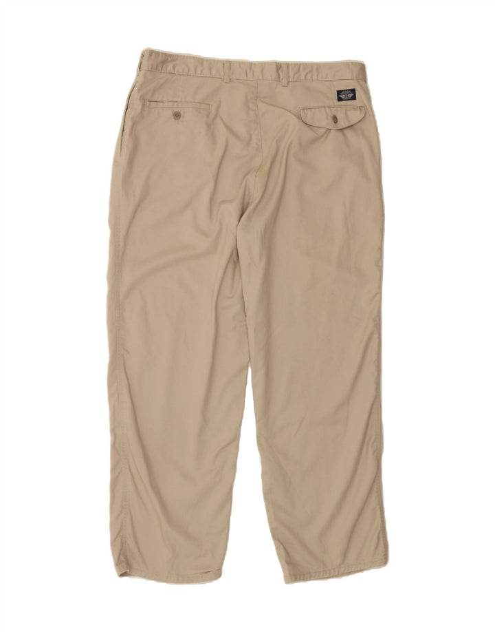 DOCKERS Mens Pegged Chino Trousers W38 L29 Beige Cotton Vintage Dockers and Second-Hand Dockers from Messina Hembry 