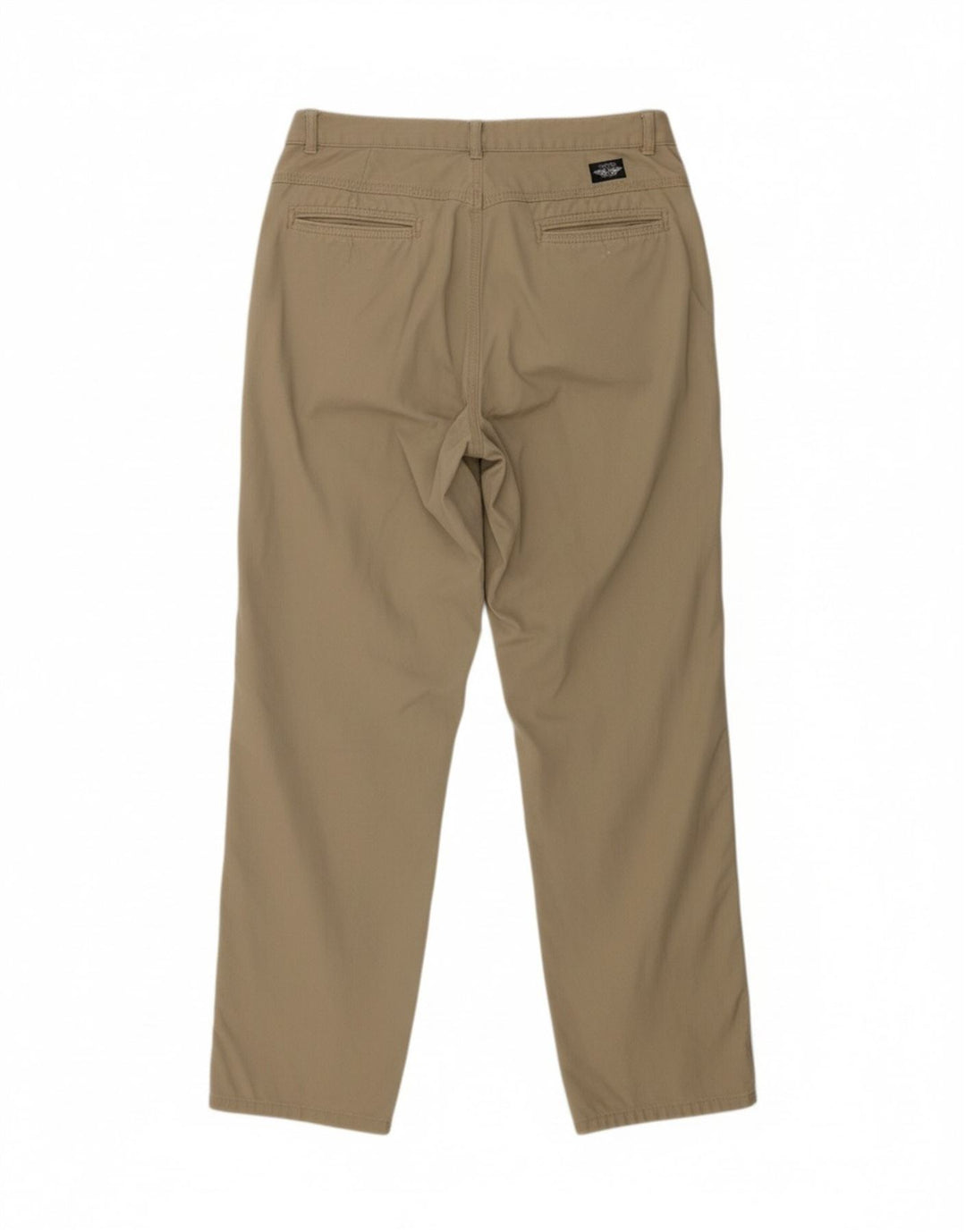 DOCKERS Calça masculina reta casual W33 L32 algodão bege