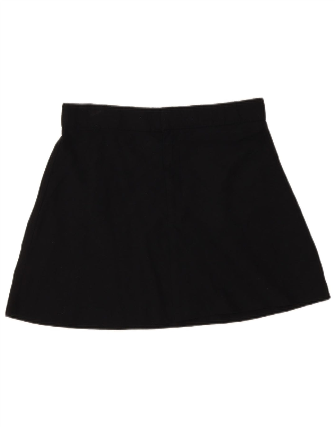 Minissaia feminina Zara média W28 viscose preta