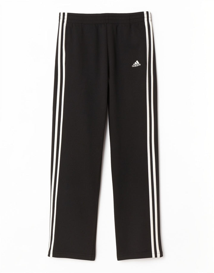 Calças de treino Adidas meninos 9-10 anos poliéster preto