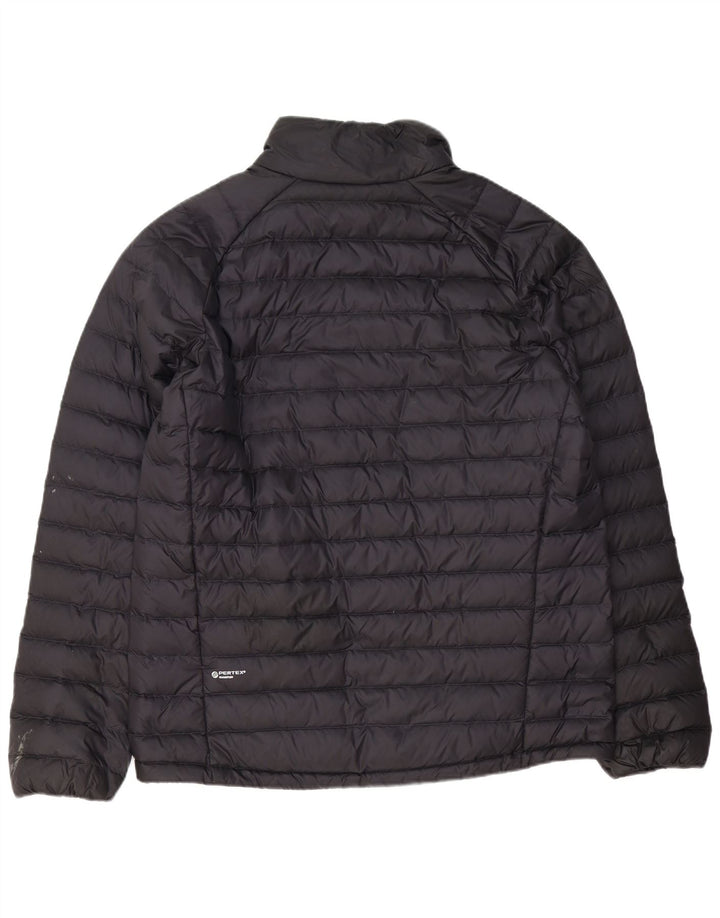 Jaqueta acolchoada masculina Jack Wolfskin Reino Unido 42 XL poliéster preto