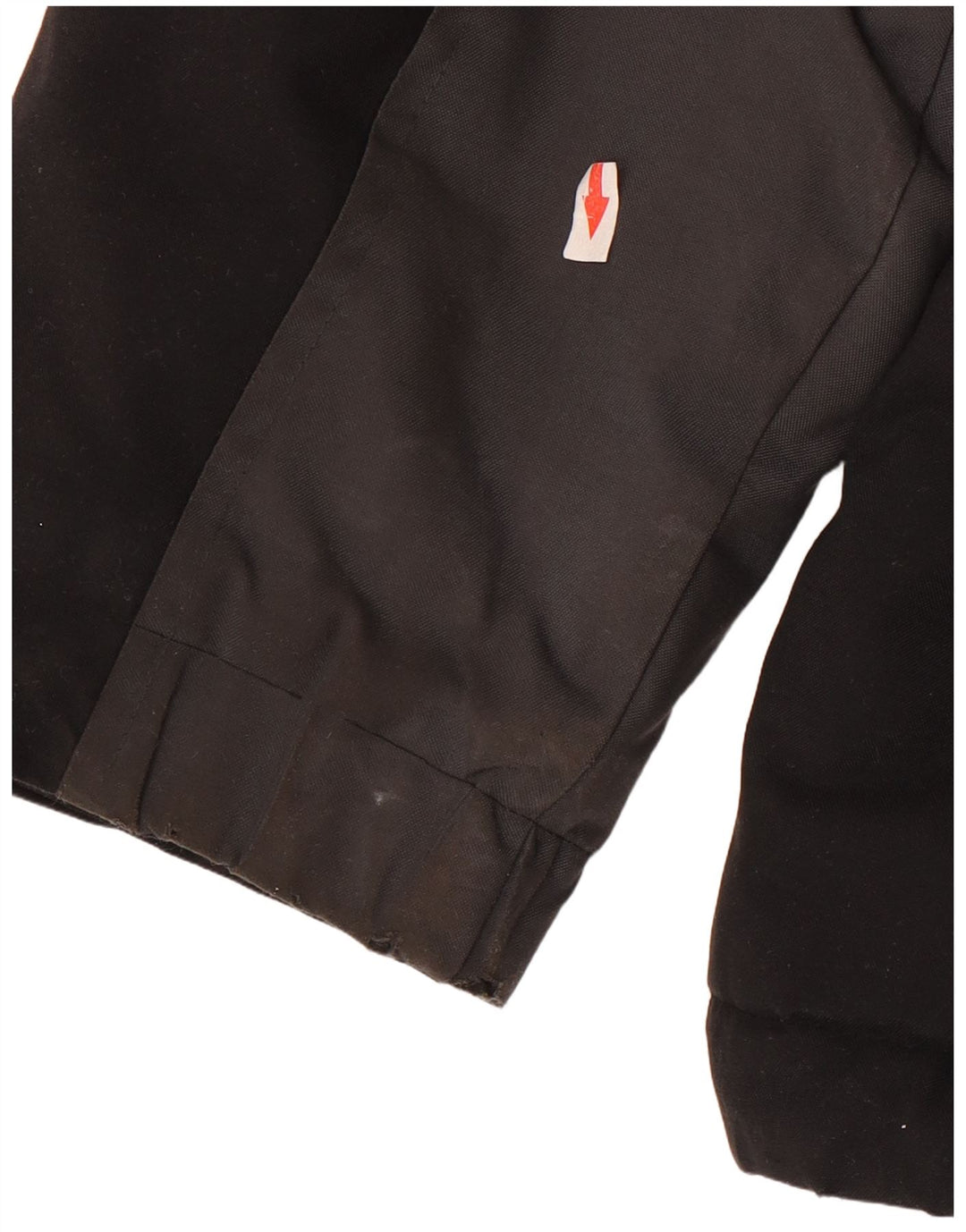 Jaqueta de chuva masculina Nike UK 39/41 médio preto colorblock poliéster