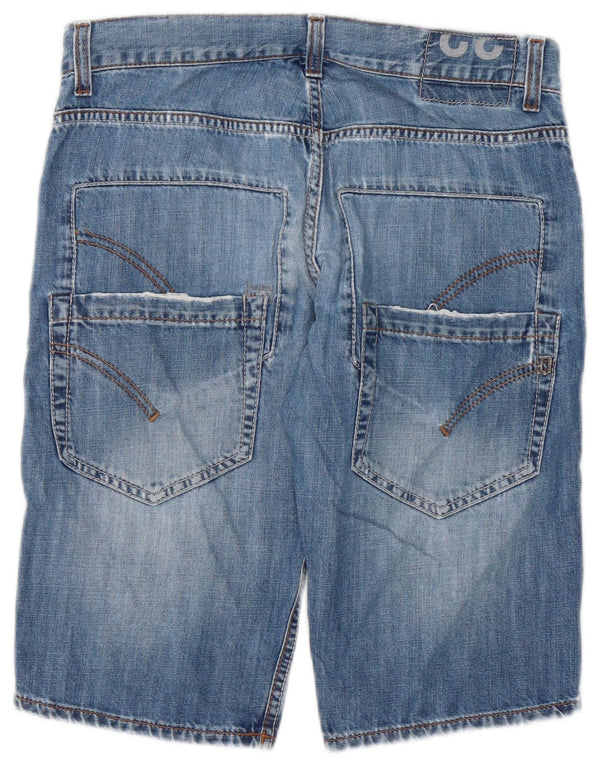 Shorts jeans masculino Dondup W32 algodão azul médio