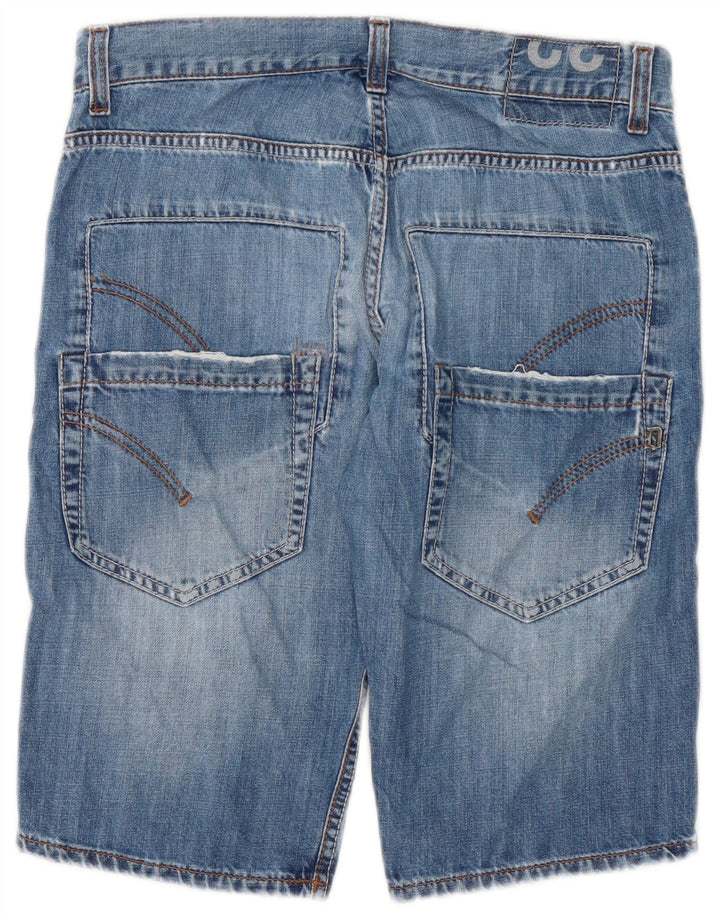 Shorts jeans masculino Dondup W32 algodão azul médio