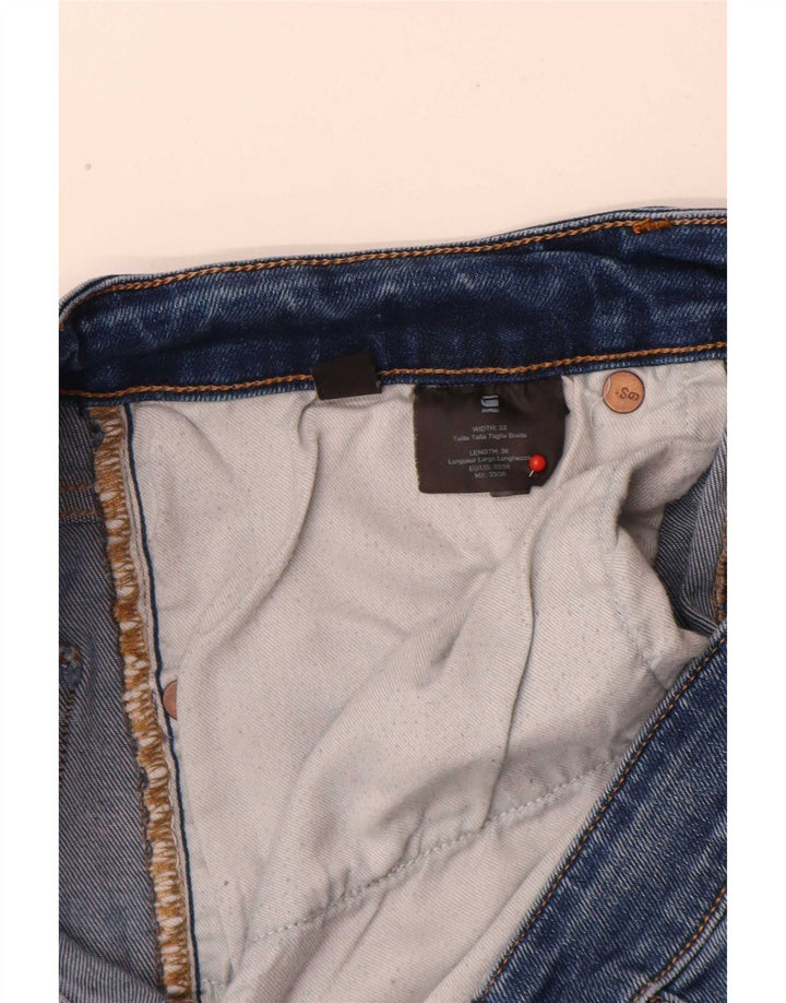 G-Star Masculino 3301 Jeans Slim W33 L34 Azul