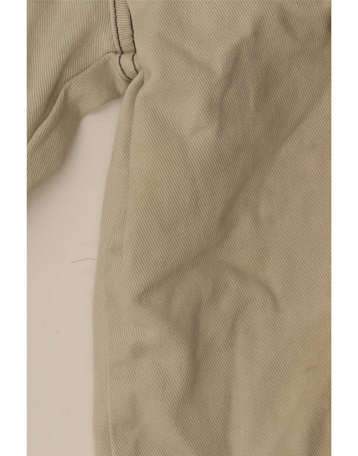 Calça cargo masculina reta Fishbone média W32 L30 bege