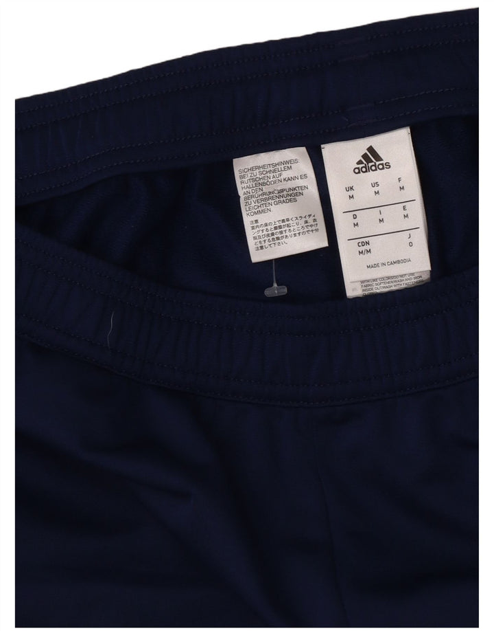 Calça de treino masculina Adidas médio azul marinho poliéster