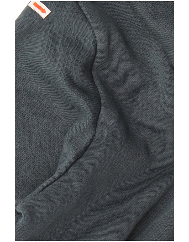 PUMA Mens Hoodie Jumper Grande Algodão Azul