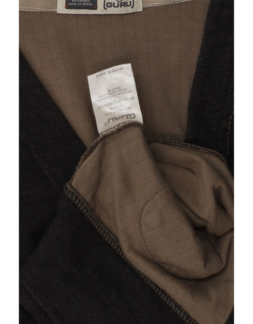 Suéter cardigan masculino Guru pequeno algodão cinza
