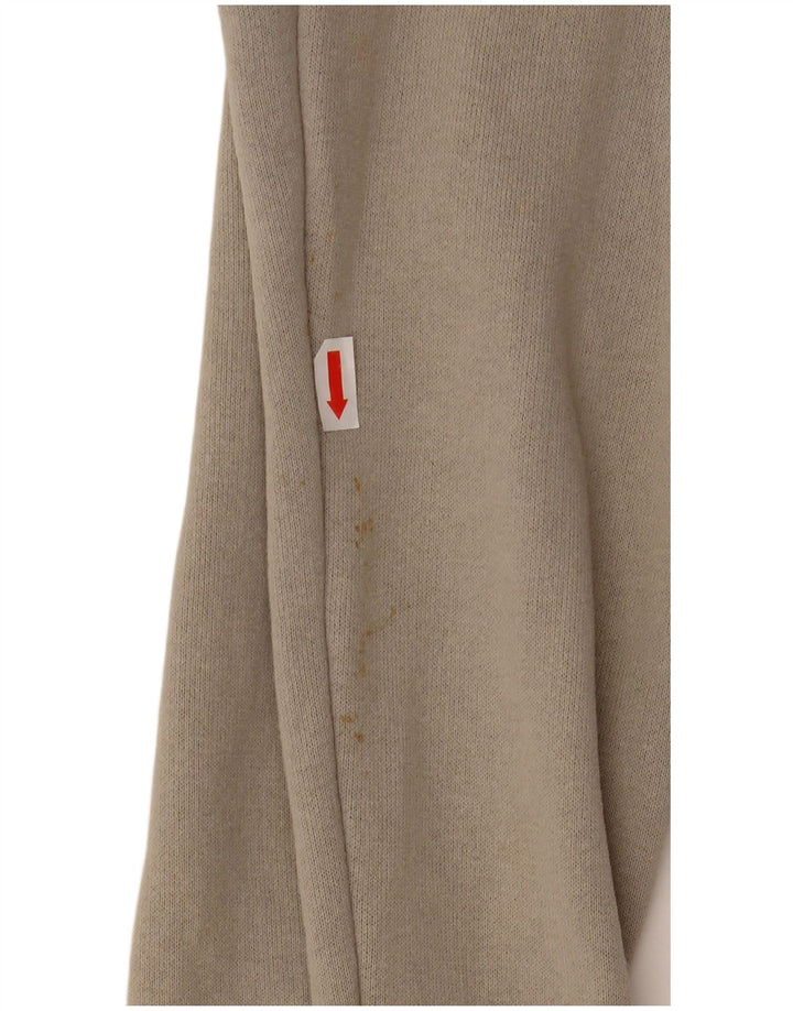 PUMA Mens Graphic Hoodie Jumper Grande Algodão Cinza