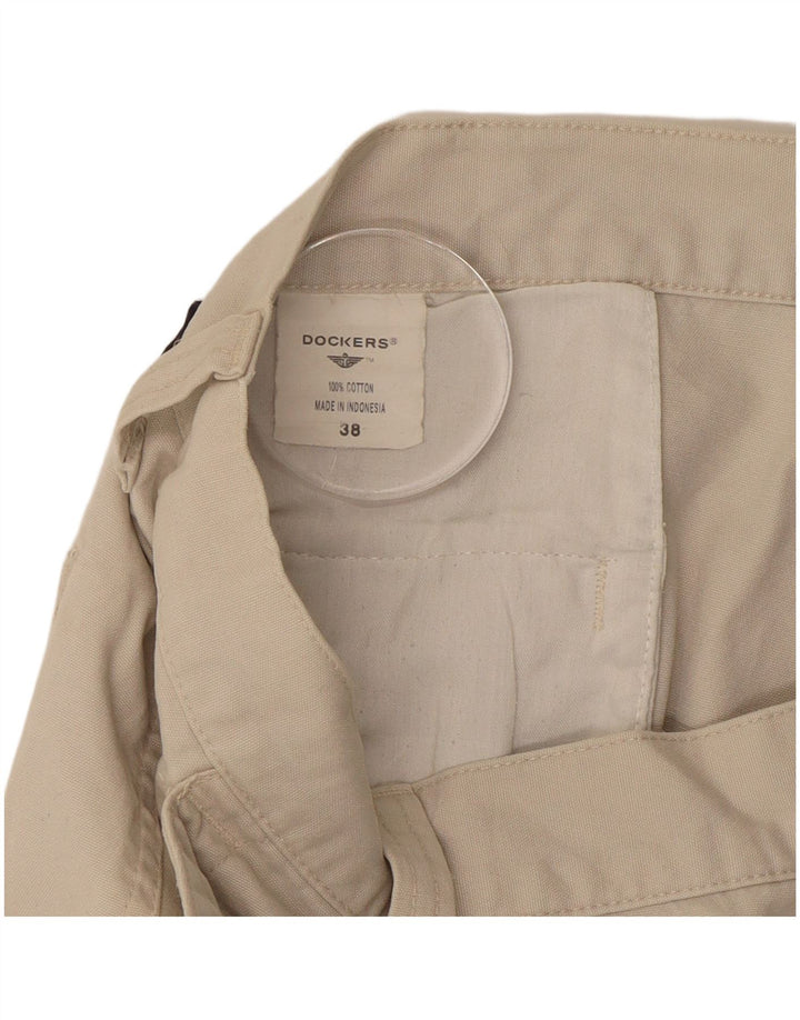 Shorts cargo masculino DOCKERS W38 XL algodão bege