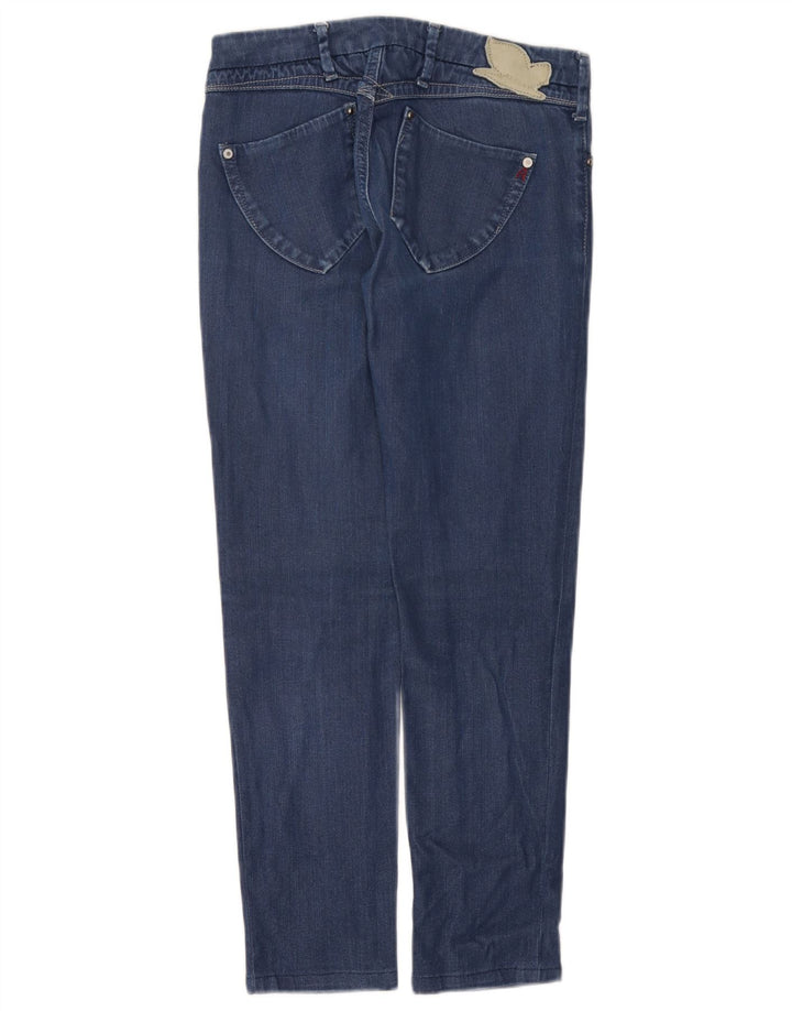 Replay Jeans Slim Feminino W27 L27 Azul Algodão