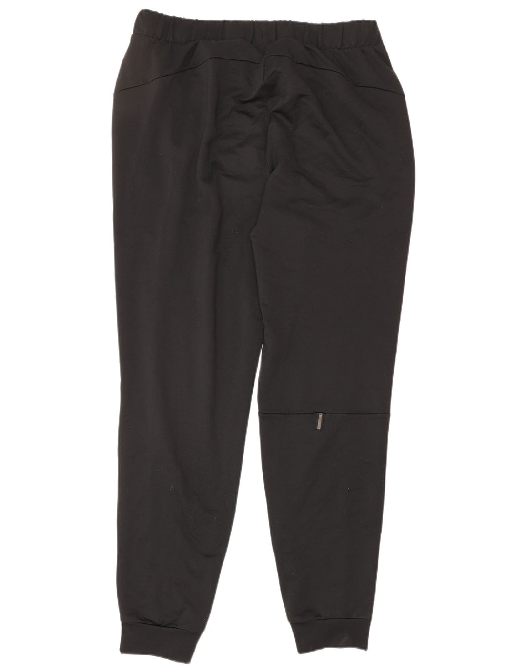 Calça de treino masculina Puma Joggers grandes esportes de poliéster preto