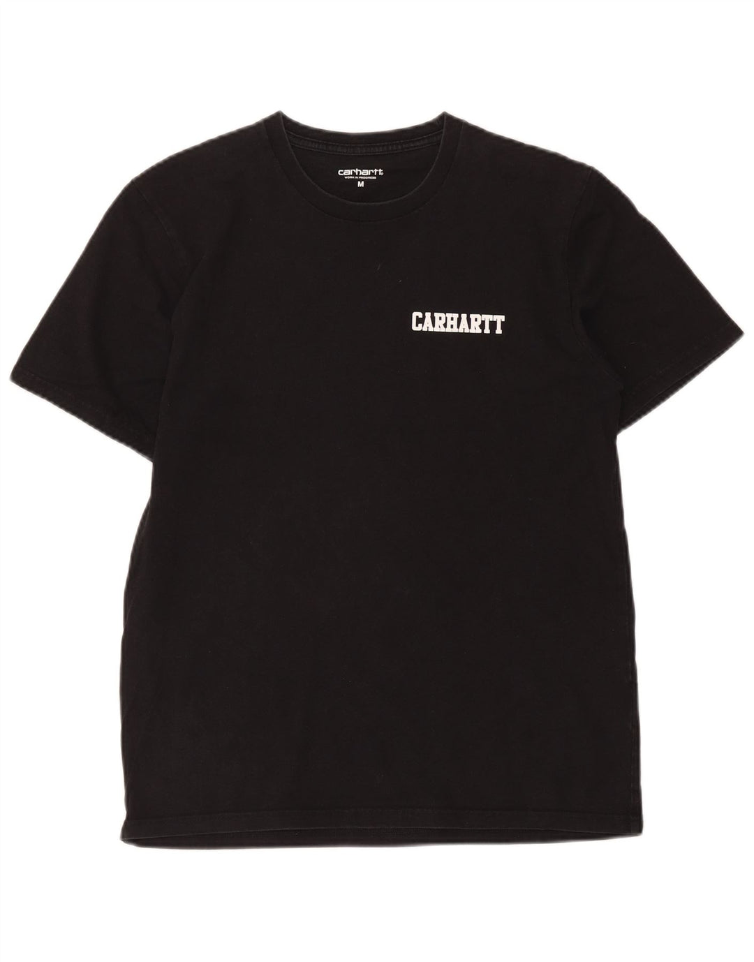 Camiseta masculina regular Carhartt de algodão preto médio