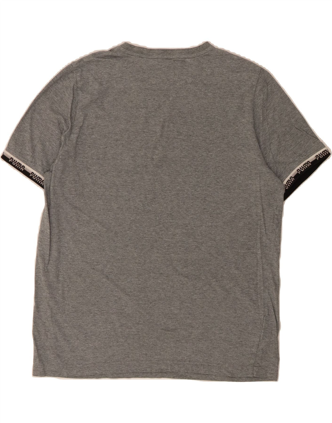 PUMA Mens Graphic T-Shirt Top Large Grey Vintage Puma and Second-Hand Puma from Messina Hembry 