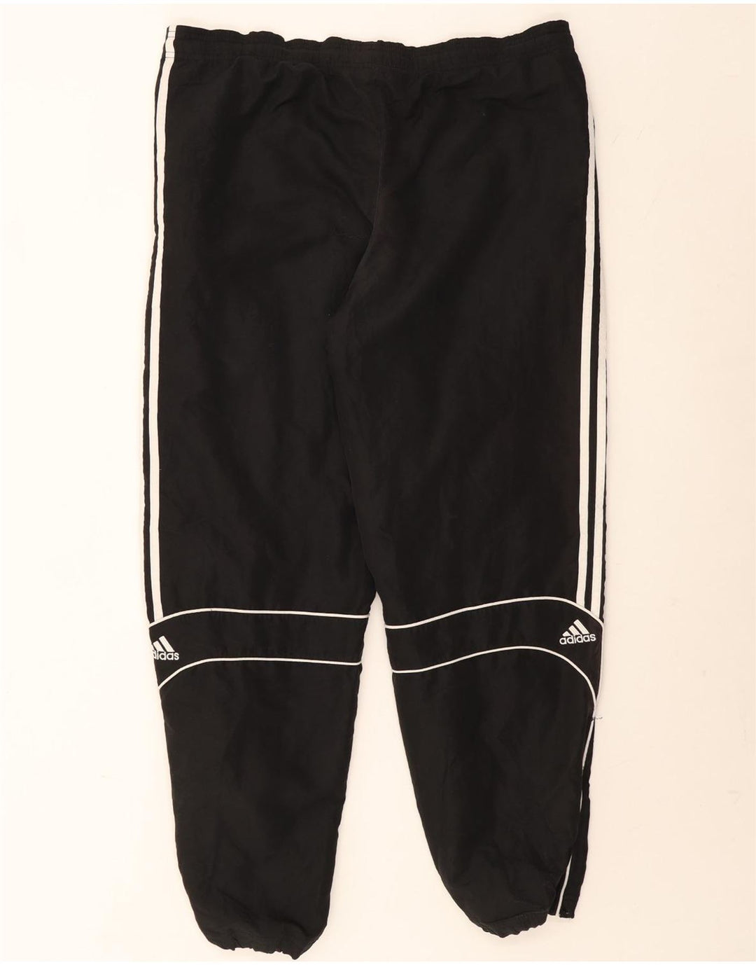 Adidas Mens Treino Calças Joggers Grande Poliéster Preto