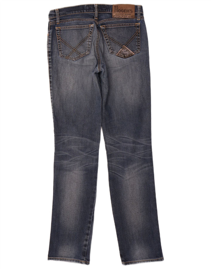 Calça jeans feminina Roy Rogers W27 L32 azul marinho algodão