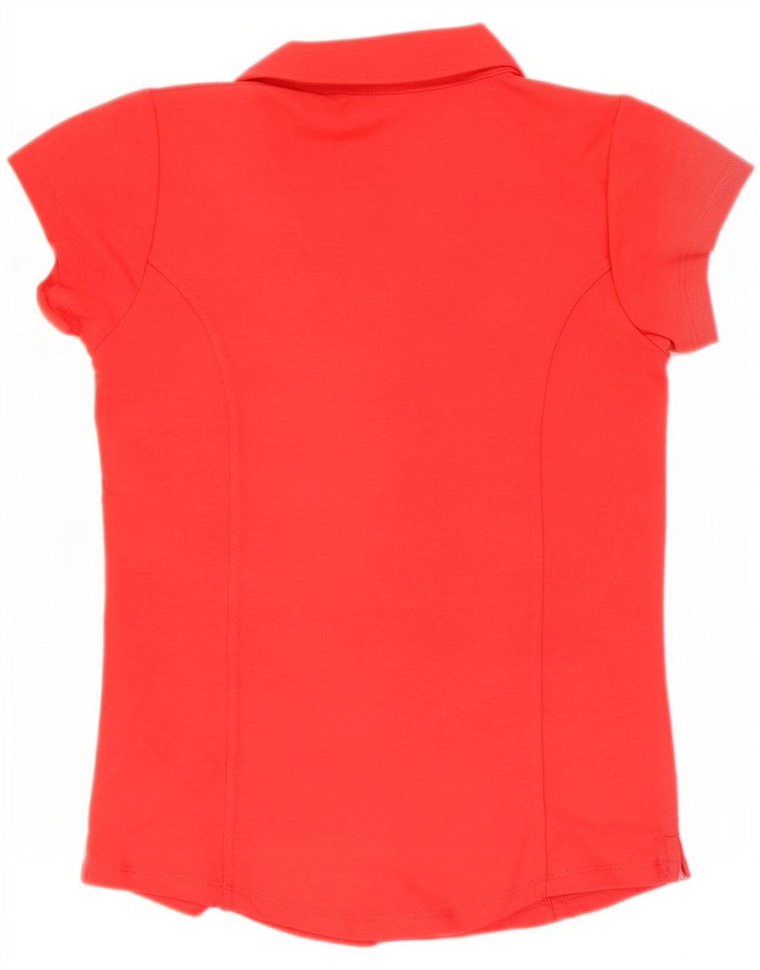 Camisa polo feminina Guess UK 12 algodão vermelho médio