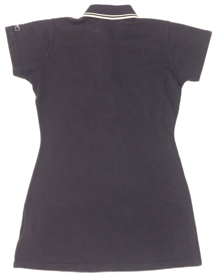 Vestido polo feminino Reebok UK 12 médio azul marinho poliéster