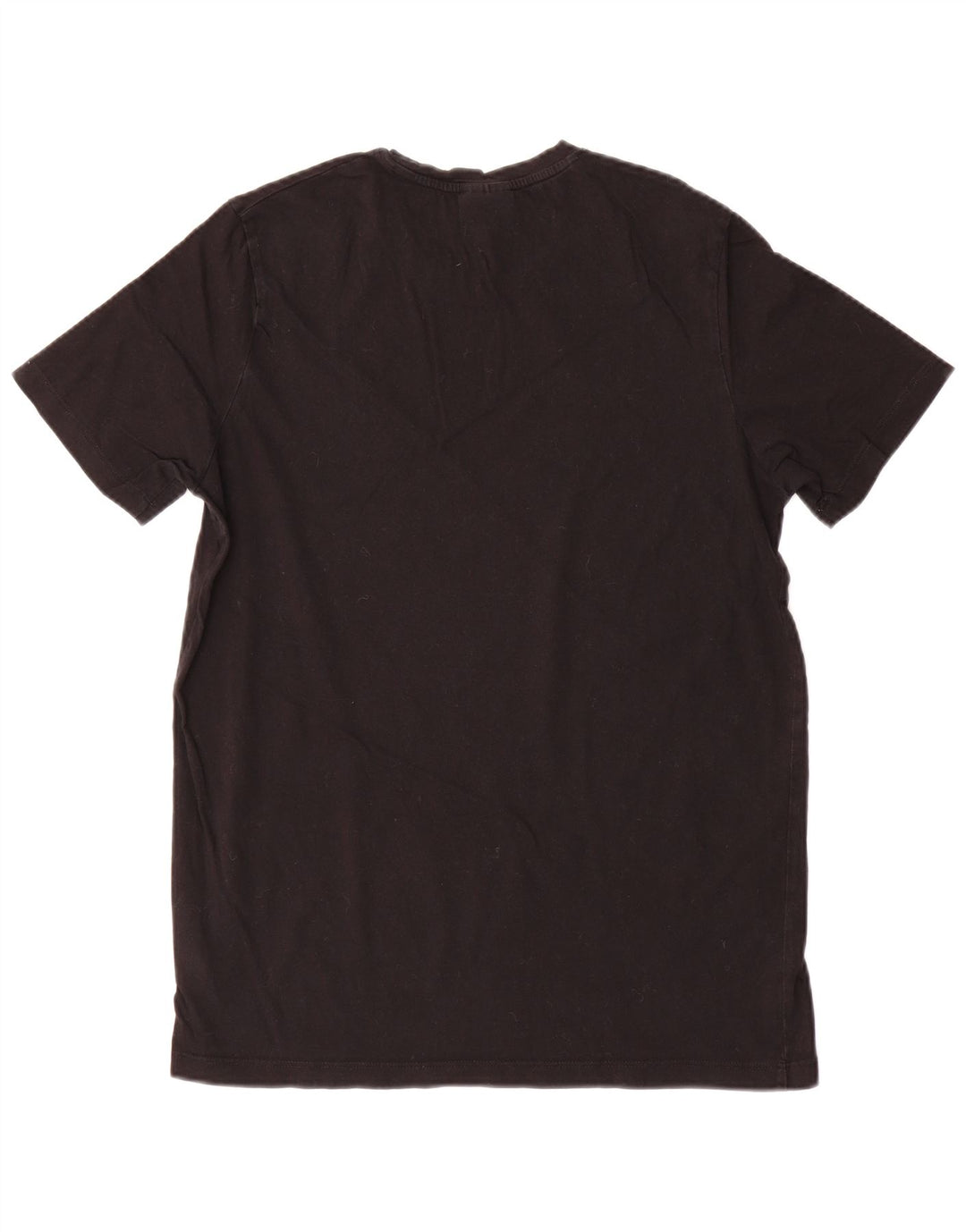 Camiseta masculina Hugo Boss Top médio algodão preto