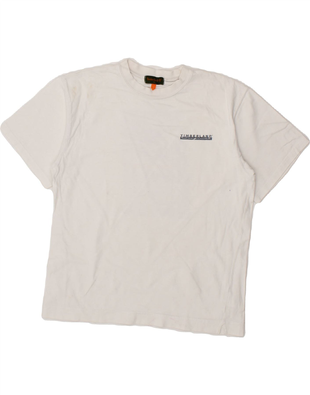 TIMBERLAND Boys Graphic T-Shirt Top 11-12 Years White Cotton Vintage Timberland and Second-Hand Timberland from Messina Hembry 