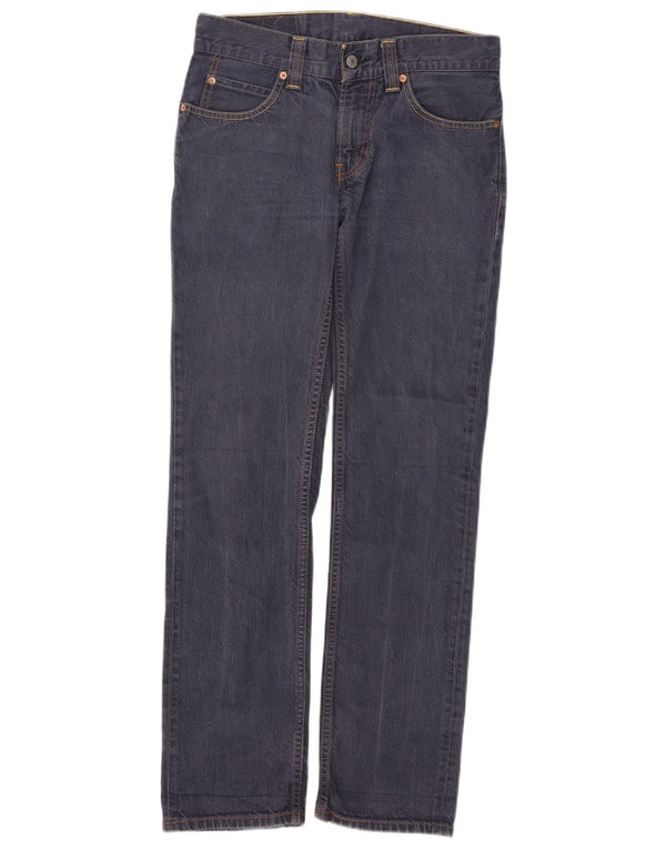 Levi's Masculino 511 Slim Jeans W31 L32 Azul Marinho Algodão