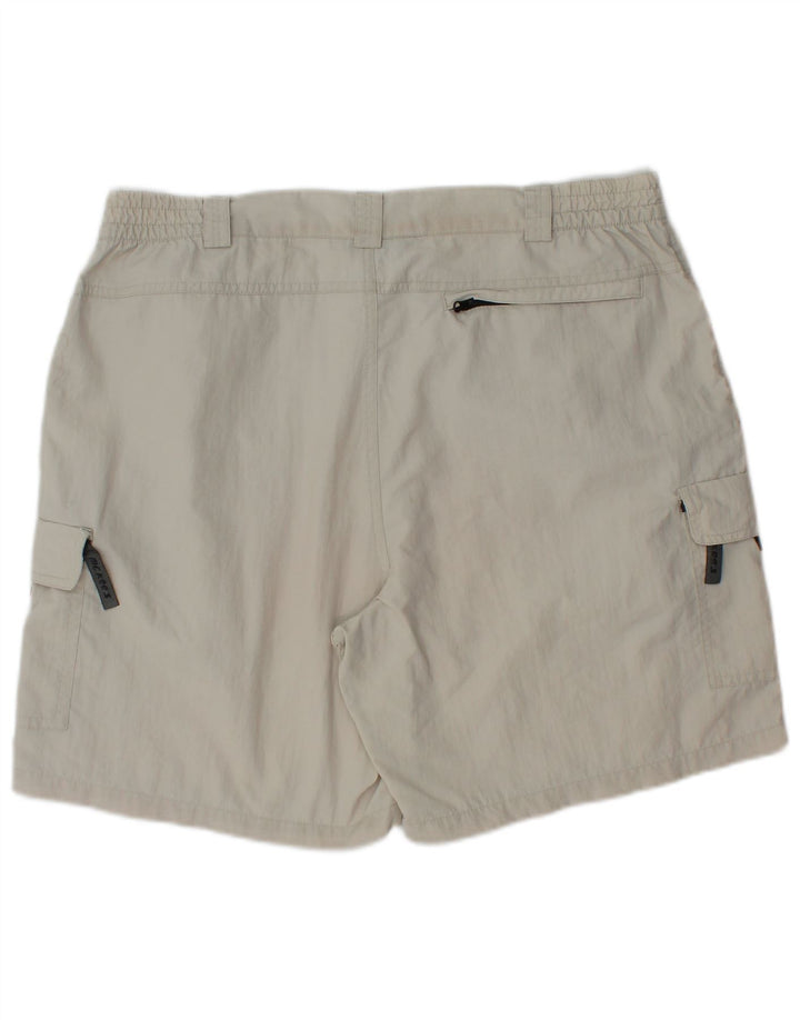 Shorts cargo masculino MC Kee's grande W34 cinza nylon