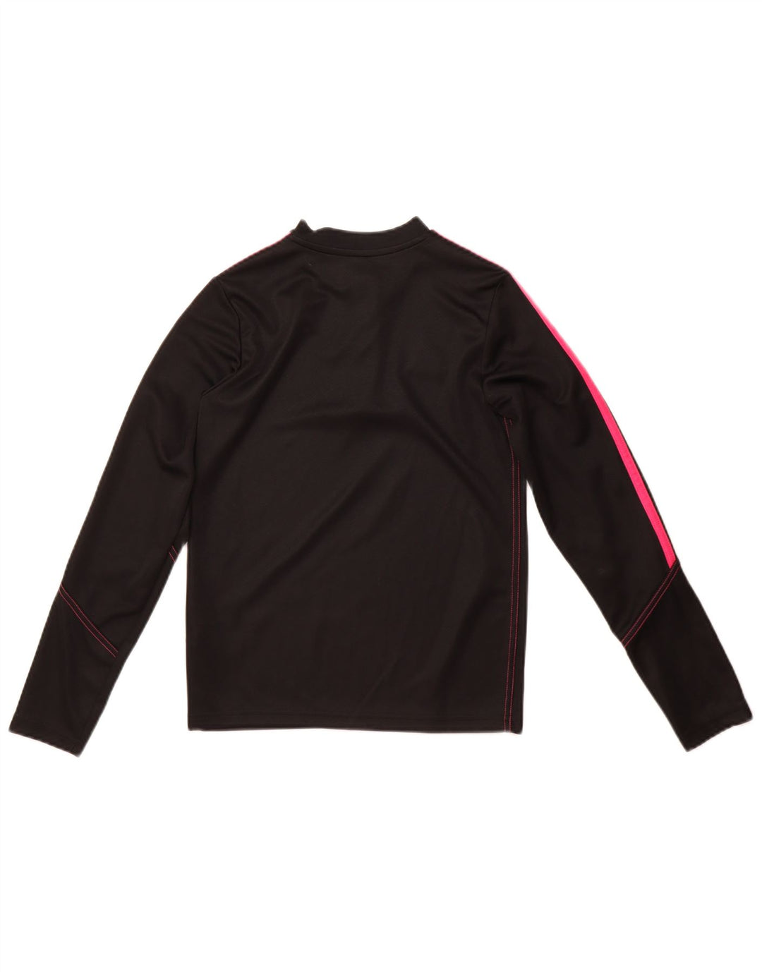 Adidas Meninas Aeroready Zip Neck Pullover Treino Top 11-12 Anos Preto