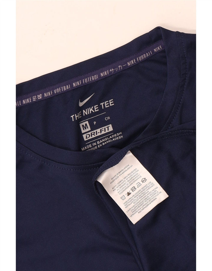 Nike Mens Dri Fit Vest Top Médio Azul Marinho Poliéster