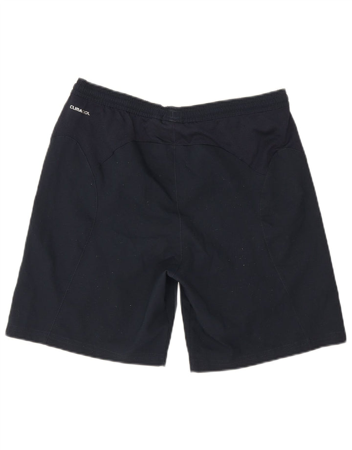 Calções desportivos Adidas Boys Climacool 13-14 anos azul marinho poliéster