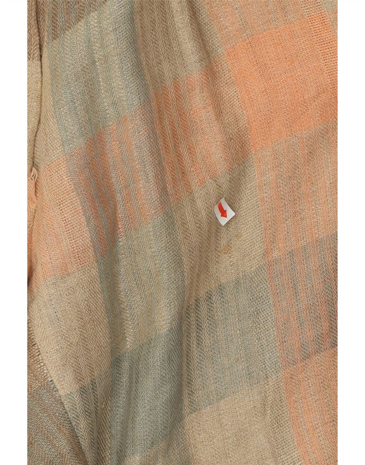 Calça Chino Feminina Vintage W26 L26 Guingão Multicolorido