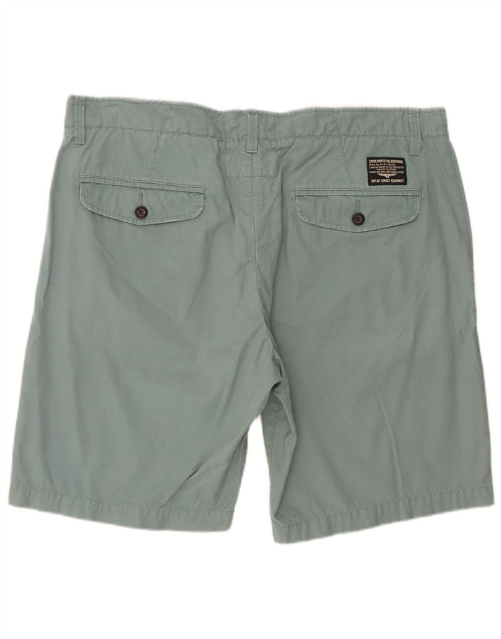 Replay Mens Regular Chino Shorts W36 Grande Verde